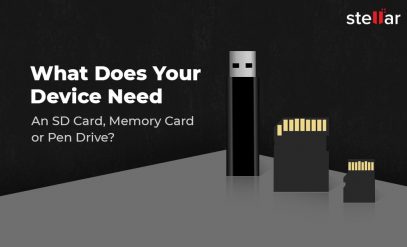 What Does Your Device Need – An SD Card, Memory Card or Pen Drive?