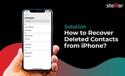 Recover Deleted Contacts from iPhone