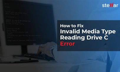 Fix Invalid Media Type Reading Drive C Error