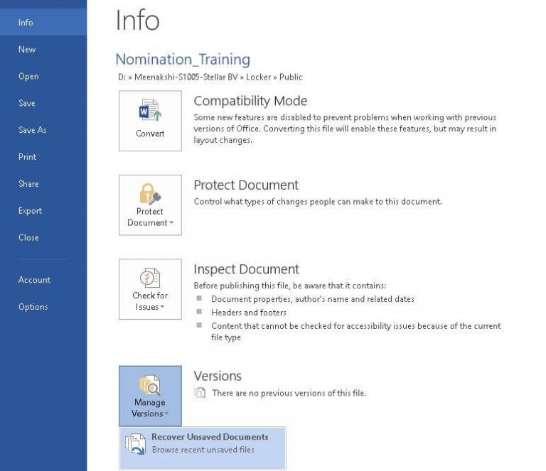 Deleted Word Documents Recovery With Stellar Windows Data Recovery