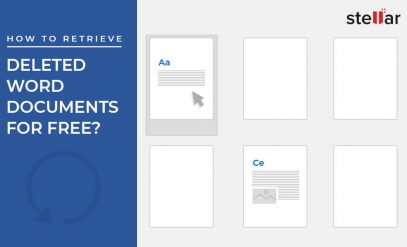 Retrieve Deleted Word Documents for Free
