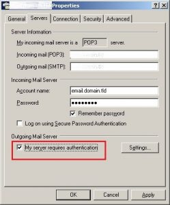 Outlook 0x800ccc79 Error - Troubleshoot Smtp Authentication Error