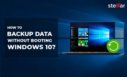 How to Backup Data without Booting Windows 10