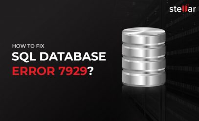 SQL Database Error 7929