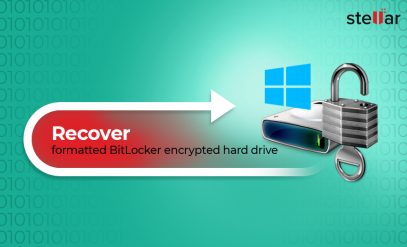 Recover formatted BitLocker encrypted hard drive