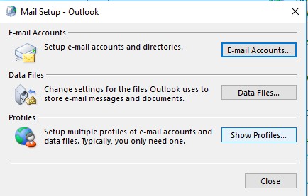 0x800ccc1a outlook 2013