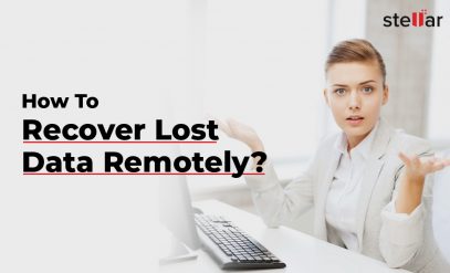 How to recover lost data remotely?