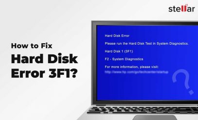 3F1 Hard drive error