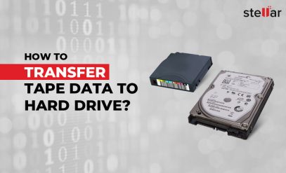 Transfer Tape data to Hard Drive