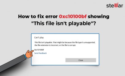 this file isn't playable error