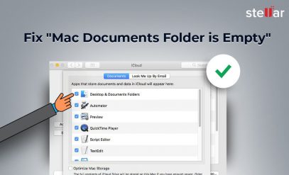 Mac Documents Folder is Empty