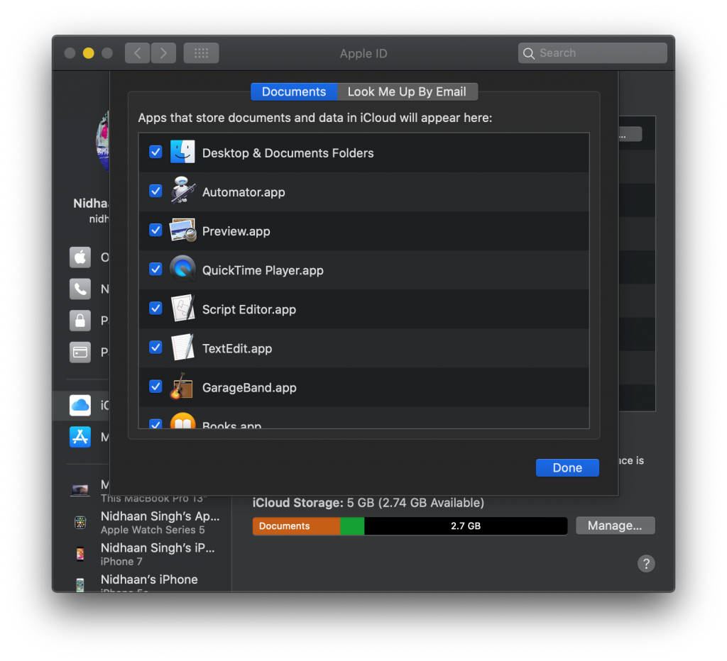 search for files and folders on a mac
