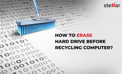 erase hard drive before recycling