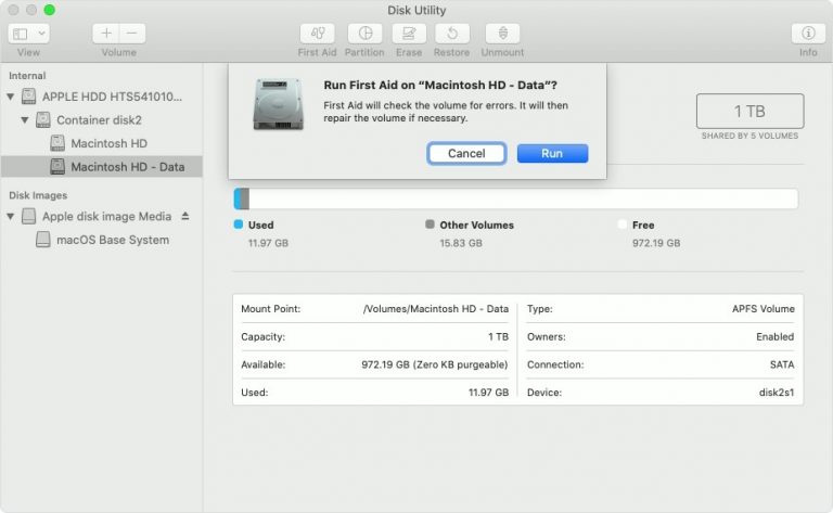 how to fix a corrupted hard drive mac