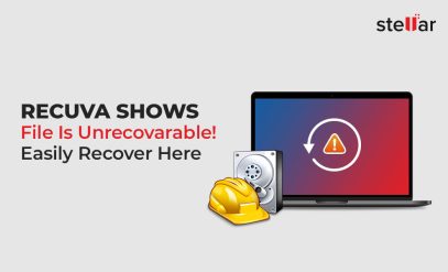 Recuva Shows File Is Unrecoverable