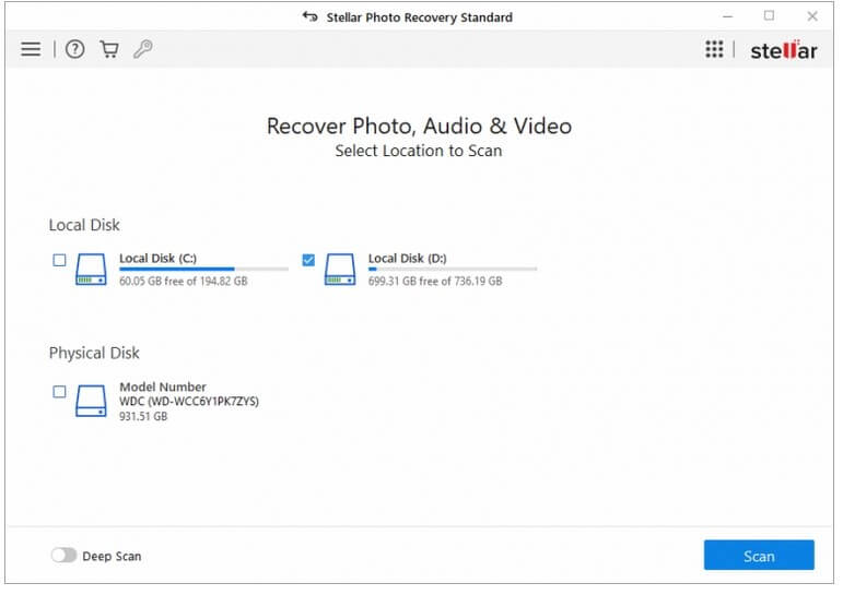 Stellar Photo Recovery Software