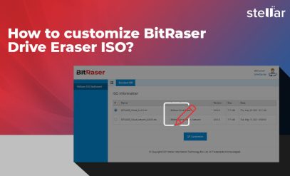 customize BitRaser ISO