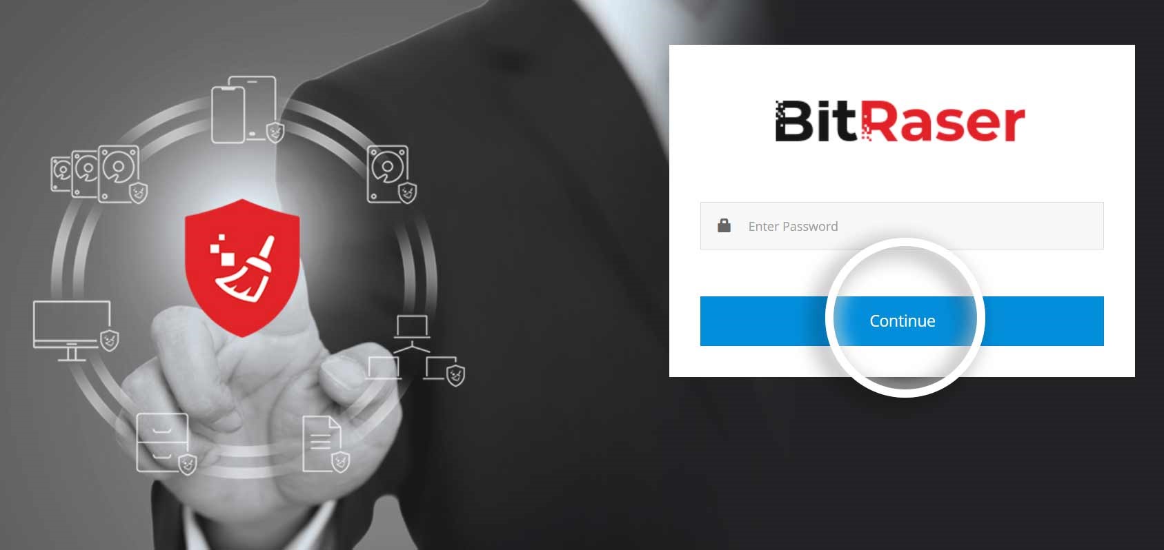 BitRaser Cloud Password