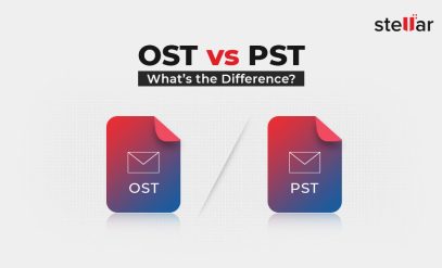 Difference between OST and PST