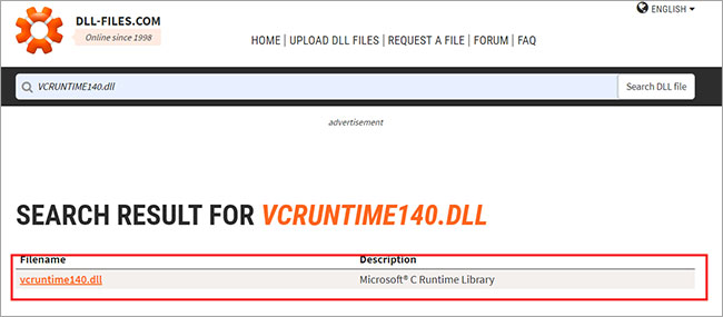 type-in-VCRUNTIME140