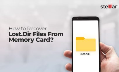 Recover Lost.Dir Files from Memory Card