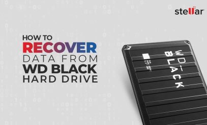 how to recover data from wd black hard drive