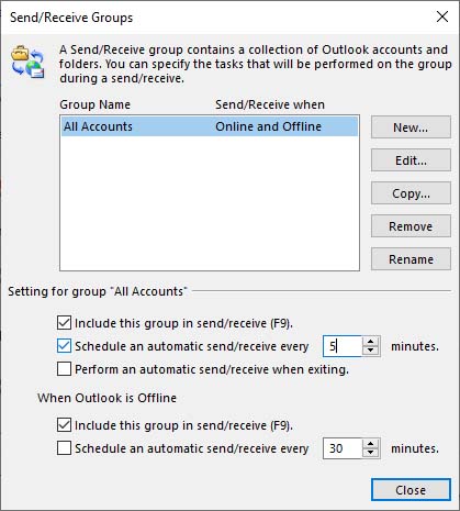 Outlook Not Updating Mail Folders in Cached Mode