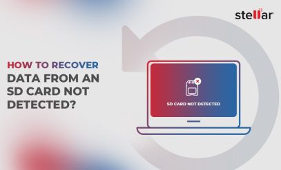 how to recover data from an SD card not detected