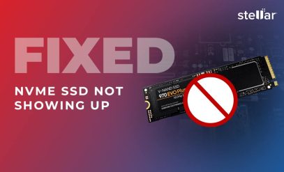 how to fix nvme ssd not showing up