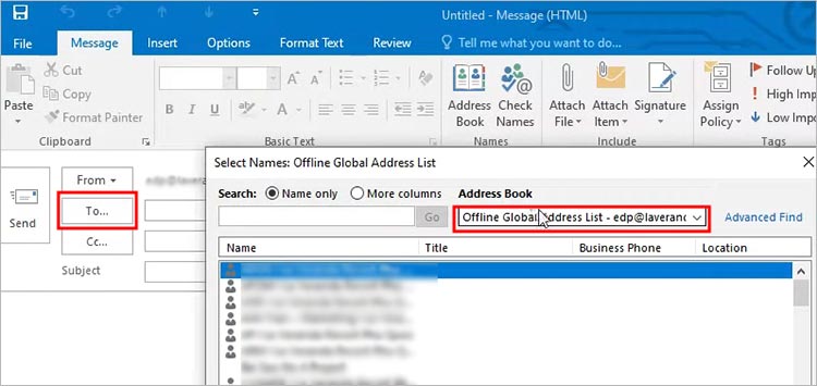 Permission Denied Issue in Outlook