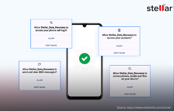 Stellar Android Data Recovery- recover data after factory reset