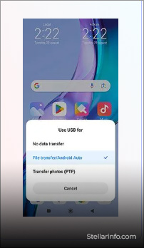 File Transfer Android Auto