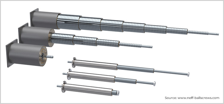 Stellar-multi-stage-telescopic-linear-actuator