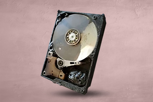 Burnt Hard Drives