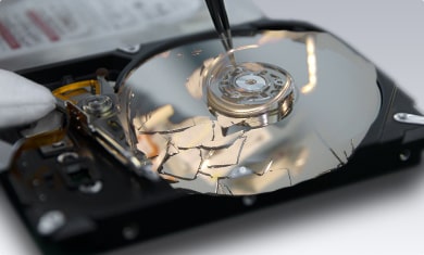 Physical DAMAGED hard drive